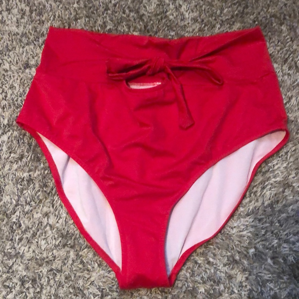 NWT Plus size high waist bikini bottoms